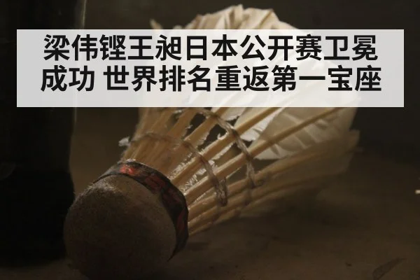 梁伟铿王昶日本公开赛卫冕成功 世界排名重返第一宝座